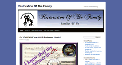 Desktop Screenshot of blog.familiesruskj.org
